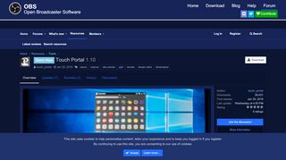 
                            5. Semi-free - Touch Portal | OBS Forums