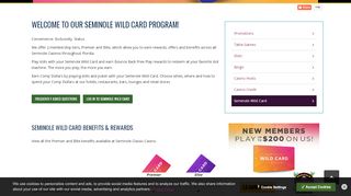 
                            10. Seminole Wild Card Rewards Program | Seminole …