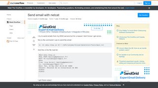 
                            5. Send email with netcat - Stack Overflow