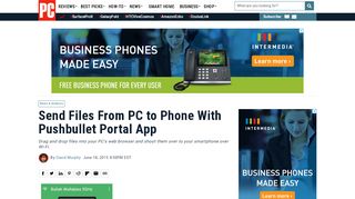 
                            4. Send Files From PC to Phone With Pushbullet Portal App | News ...