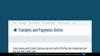 
                            4. Send money with credit card you can do it with 2ClicPay, des ...