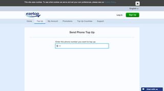 
                            2. Send Phone Top Up - Ezetop