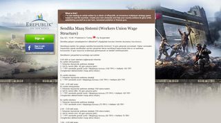 
                            5. Sendika Maaş Sistemi (Workers Union Wage Structure ...