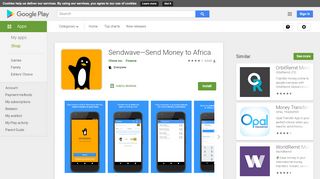 
                            6. Sendwave—Send Money to Africa - Apps on Google Play