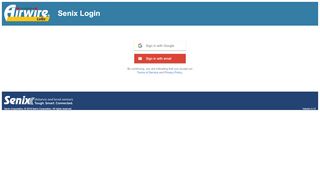 
                            2. Senix AirWire Login