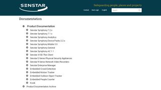 
                            5. Senstar: Home: Documentation - xnet.senstar.com