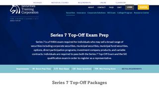 
                            2. Series 7 top-off Exam Prep | STC usa