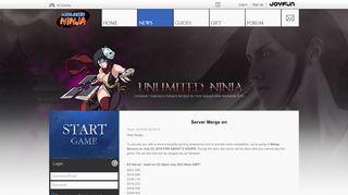 
                            4. Server Merge on - News - Unlimited Ninja - Free Naruto ...