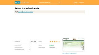 
                            1. Server2.amainvoice.de: Amainvoice - Login - Benutzername ...