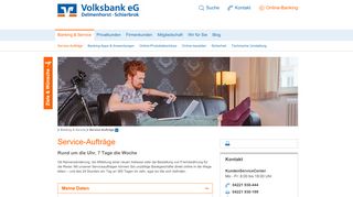 
                            2. Service-Aufträge - Volksbank eG Delmenhorst-Schierbrok