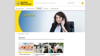 
                            6. Service bei der AachenMünchener. - …