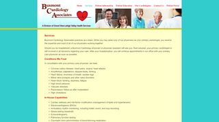 
                            2. Service - Buxmont Cardiology Associates