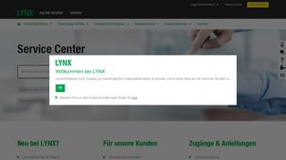 
                            4. Service Center | Kontoverwaltung, Handbuch, …