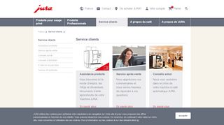 
                            7. Service clients - JURA France