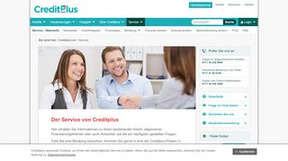 
                            1. Service - creditplus.de