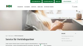 
                            5. Service für Vertriebspartner - hdi.de