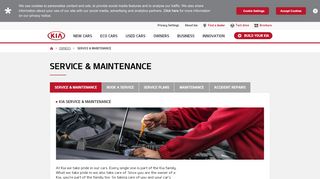 
                            8. Service & maintenance | Kia Motors UK