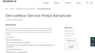 
                            4. Service Portal Advanced - ServiceNow