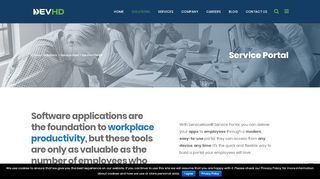 
                            5. Service Portal - DEVHD