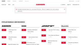 
                            7. Service - Sram