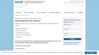 
                            10. Servicebereich für Alumni - DAAD - Deutscher Akademischer ...