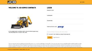 
                            8. servicecontracts.jcb.com - Login