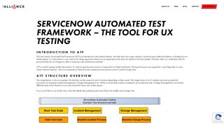 
                            6. ServiceNow Automated Test Framework – The Tool for UX Testing ...