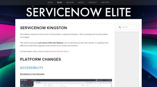 
                            7. ServiceNow Kingston — ServiceNow Elite