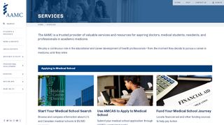 
                            7. Services - AAMC