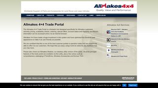 
                            2. Services - Allmakes 4x4 | Wholesaler of Parts and Accessories for ...