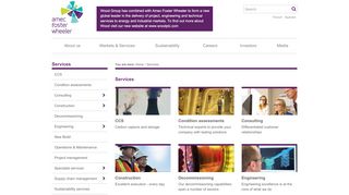 
                            5. Services | Amec Foster Wheeler