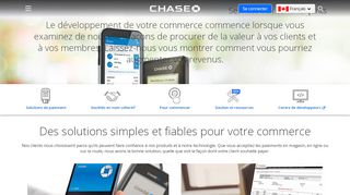 
                            6. Services aux commerçants Chase Canada