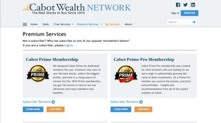 
                            2. Services - Cabot Wealth Network