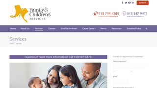 
                            6. Services - Family & Children's Services