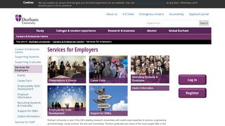 
                            9. Services for Employers - Durham University