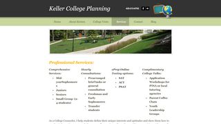 
                            2. Services - Keller College Planning