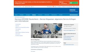 
                            8. Services | KROHNE Deutschland