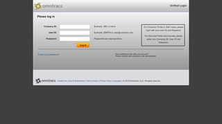
                            1. Services Portal | Omnitracs, LLC - Unified Login