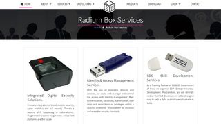 
                            3. Services - Radium Box