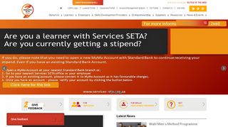 
                            11. Services Seta Website