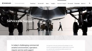 
                            9. Services & Support - Embraer