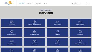 
                            7. Services - The Official Website of New York State