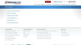 
                            1. Servicing | AimLoan.com