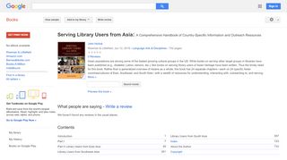 
                            4. Serving Library Users from Asia: A Comprehensive Handbook of ...