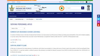 
                            4. Serving Personnel AFGIS | Indian Air Force | Government of ...