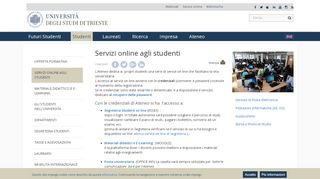 
                            3. Servizi online agli studenti | Università degli studi …