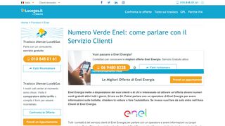 
                            10. Servizio clienti Enel Energia - Luce-Gas.it