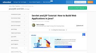 
                            1. Servlet and JSP Tutorial | How to Build Web Applications ...