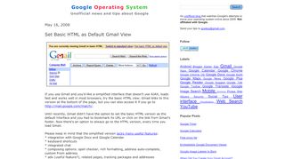 
                            5. Set Basic HTML as Default Gmail View - Google …