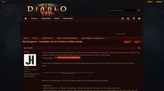 
                            1. Set Dungeons - Complete List of Locations w/Video Guide - Diablo ...